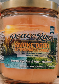 Smoke Odor Exterminator Candle Peace River 13oz